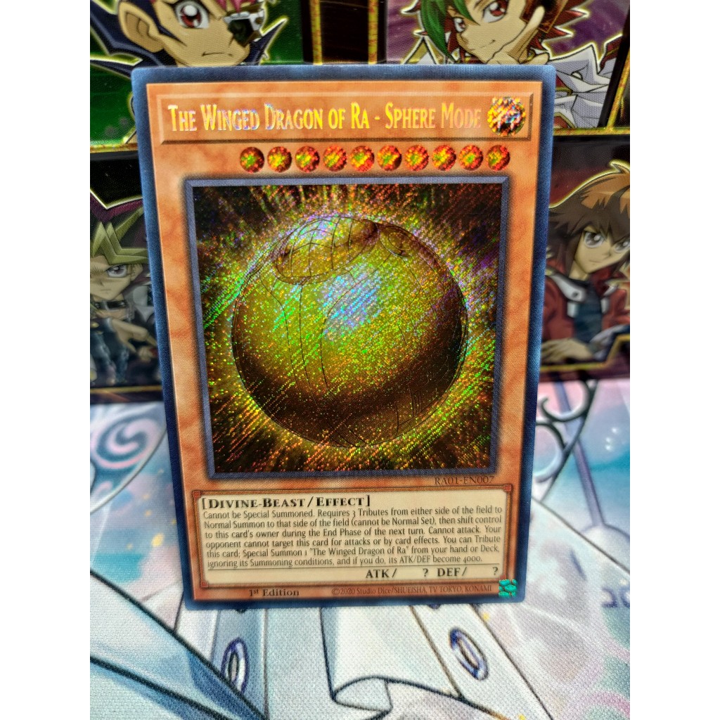 Thẻ bài The Winged Dragon of Ra - Sphere Mode - RA01-EN007