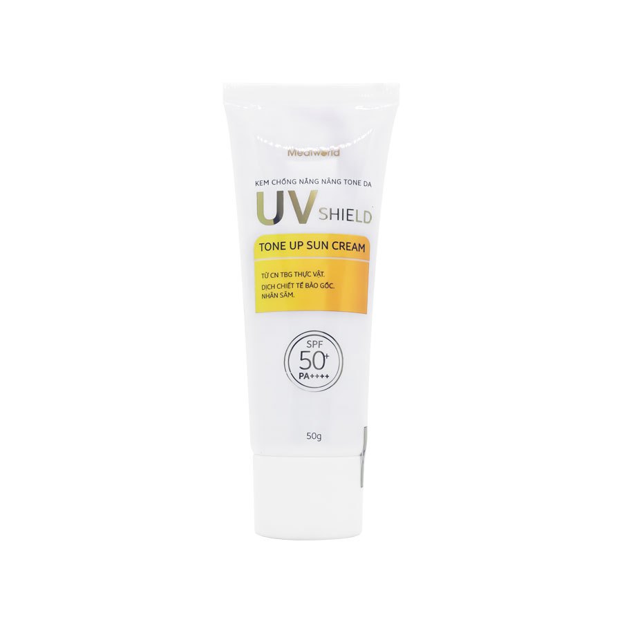 UV SHIELD TONE UP SUN CREAM | Kem chống nắng bảo vệ và nâng tone da sinh học