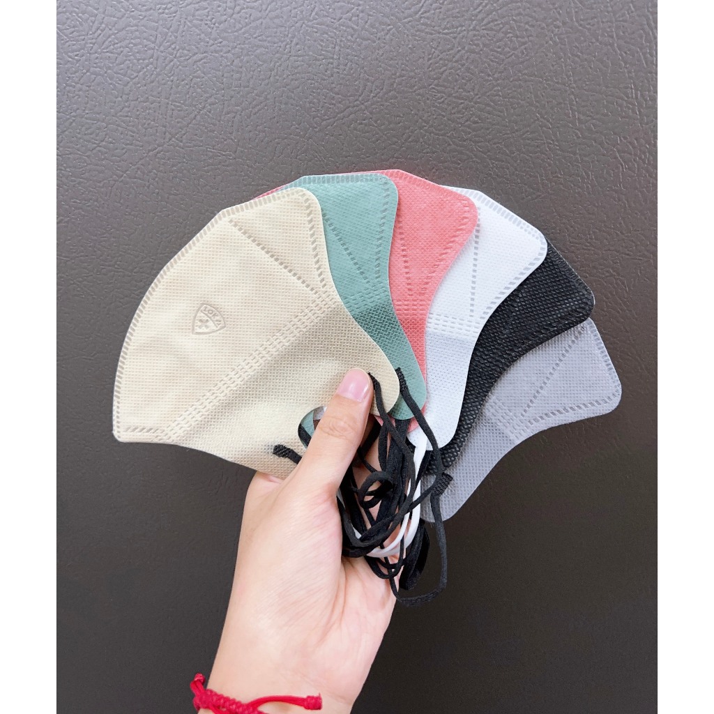 Khẩu trang y tế 5D Mask LOKA 3 lớp kháng khuẩn hàng chính hãg công ty, nhiều màu đẹp, hottrend, túi zip