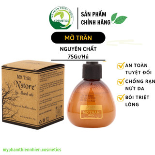Mỡ Trăn Nguyên Chất N'store triệt lông, mờ rạn da, dịu vết bỏng 75gr