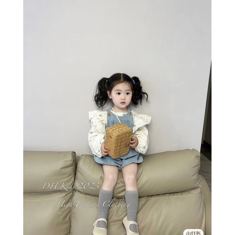 Set yếm cho bé gái