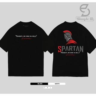 Áo Thun Unisex Local Brand SIMPLE "E" Form Oversize Cotton 100% 250GSM SPARTAN.2