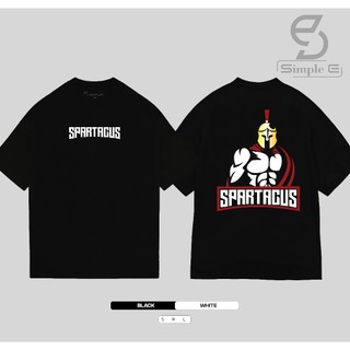 Áo Thun Unisex Local Brand SIMPLE "E" Form Oversize Cotton 100% 250GSM SPARTAN.