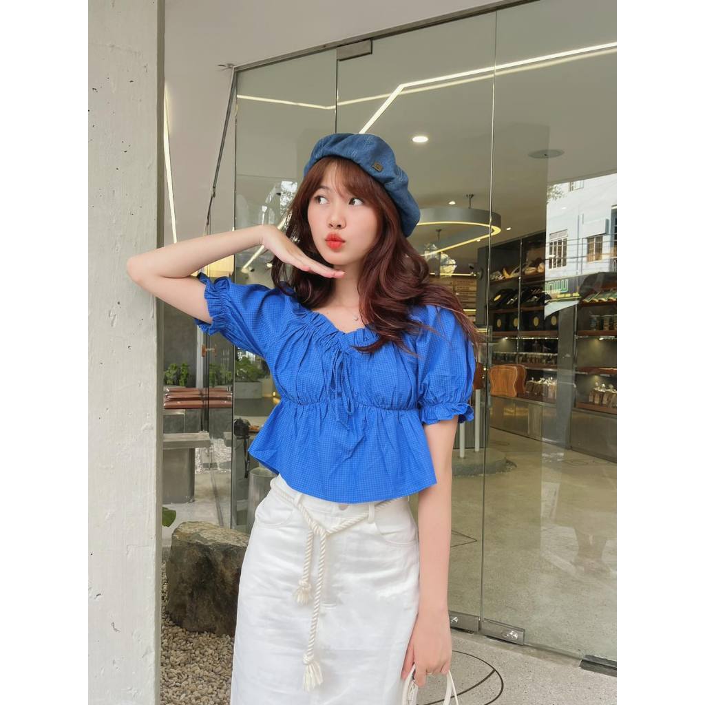 Ceci Cela - Áo baby doll tay bồng dễ thương Xiu