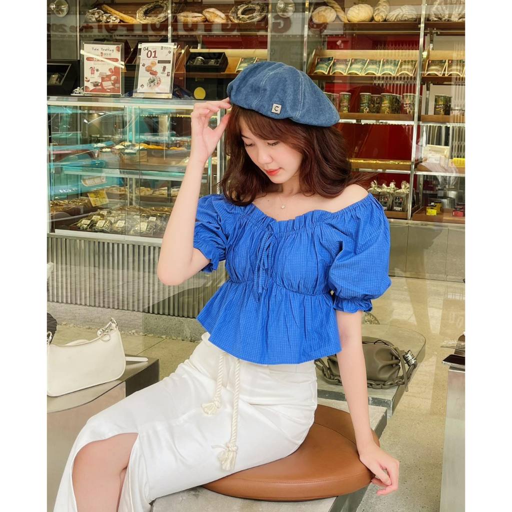 Ceci Cela - Áo baby doll tay bồng dễ thương Xiu