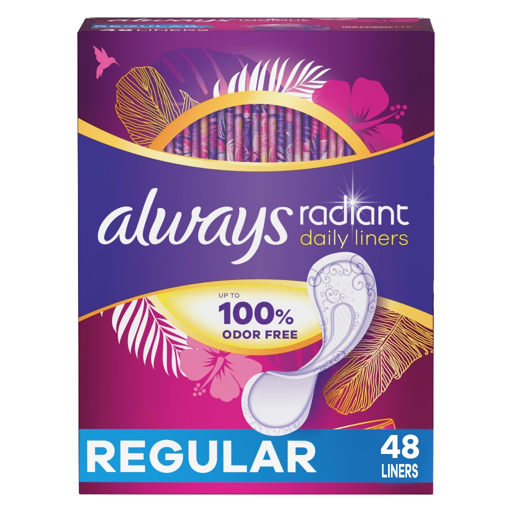 _Băng vệ sinh Always Radiant Daily Lines 48 miếng