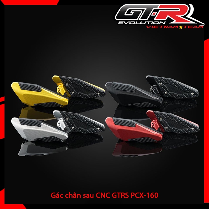 [Chính hãng] Gác chân sau CNC GTRS PCX160 PCX150 (2018-2022)