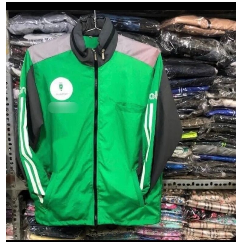 Áo khoác grâab tay xám