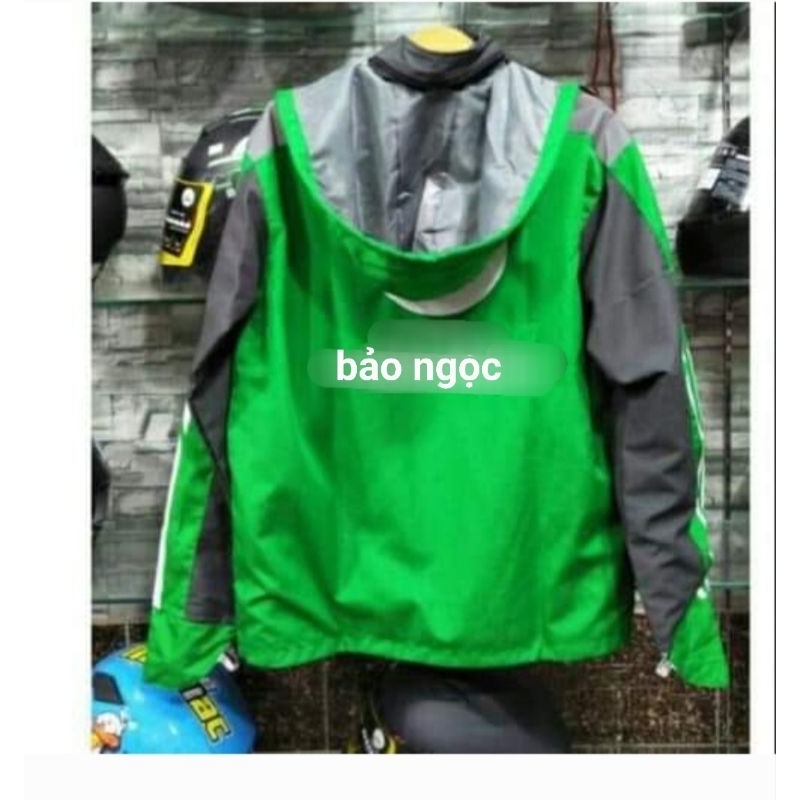 Áo khoác grâab tay xám