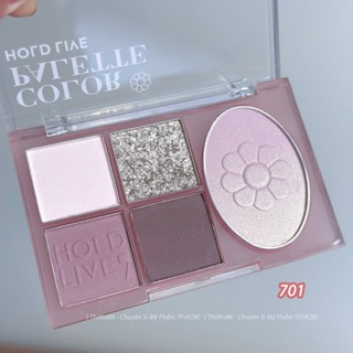 Bảng Phấn Mắt Má 5 Ô HOLD LIVE Pick Up Light Impression HL577 - HOLDLIVE