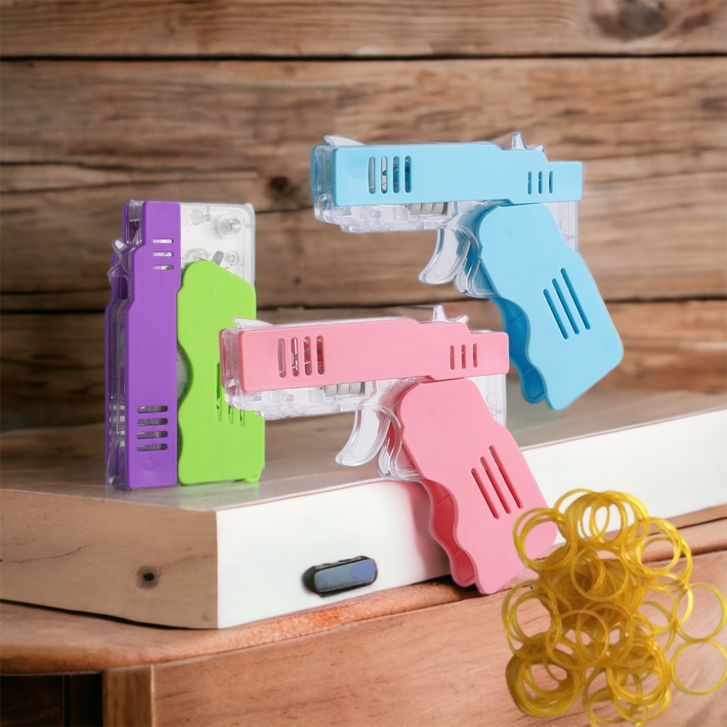 Đồ Chơi Bắn Thun Mini - Có Thể Gấp Gọn Và Đèn Pin Chiếu Sáng