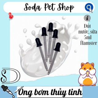 Ống Bơm Sữa Thủy Tinh 5ml Cho Hamster