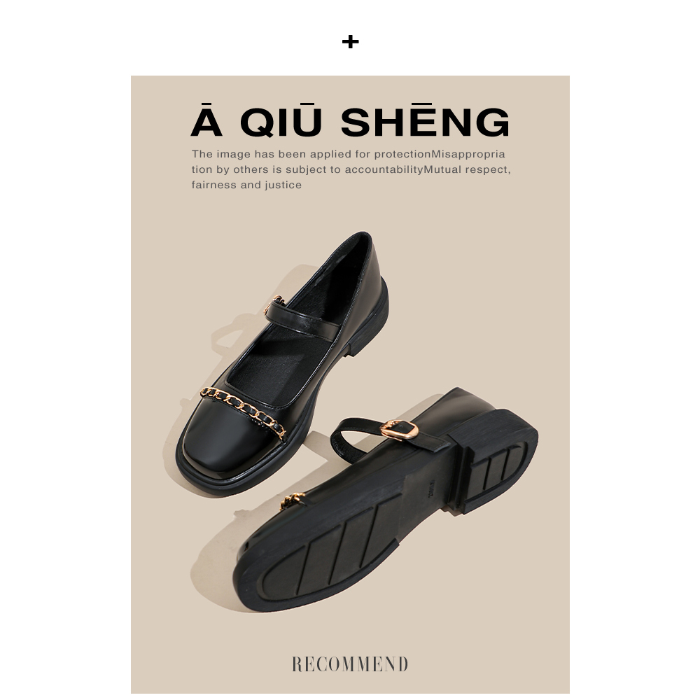 Giày búp bê nữ Marry Jane Lolita da mềm đế PU 5cm siêu nhẹ, giày tiểu thư đế bệt phong cách Nhật Bản hottrend 2023