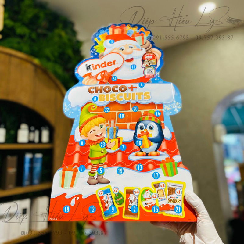 Socola Kinder ngôi nhà Noel - chocolate Kinder