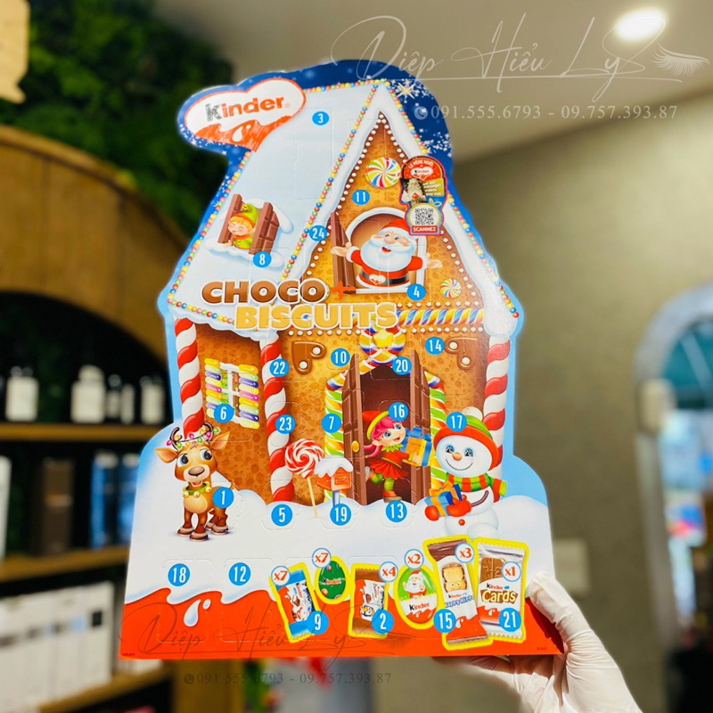 Socola Kinder ngôi nhà Noel - chocolate Kinder