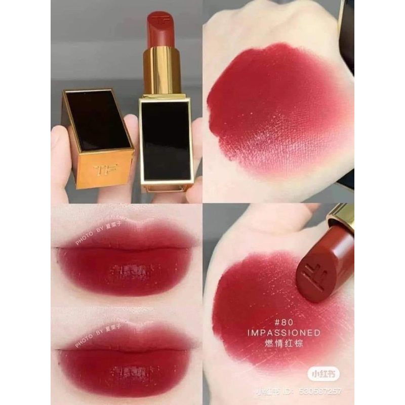 Son Tom Ford mini màu 03 , 16 , 80  fullbox 1gr/2gr