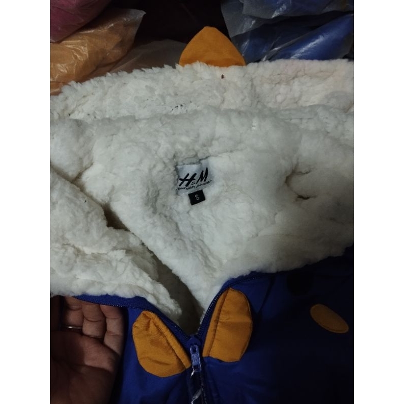 Áo khoác gió lót lông cừu size 8_25kg