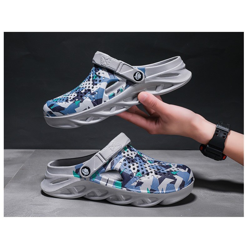 BEV6 - Band Eva Unisex Camo Rằn Ri - Nhẹ Mềm - Đúc Nguyên Đôi - Sấu Vui Vẻ Oficial