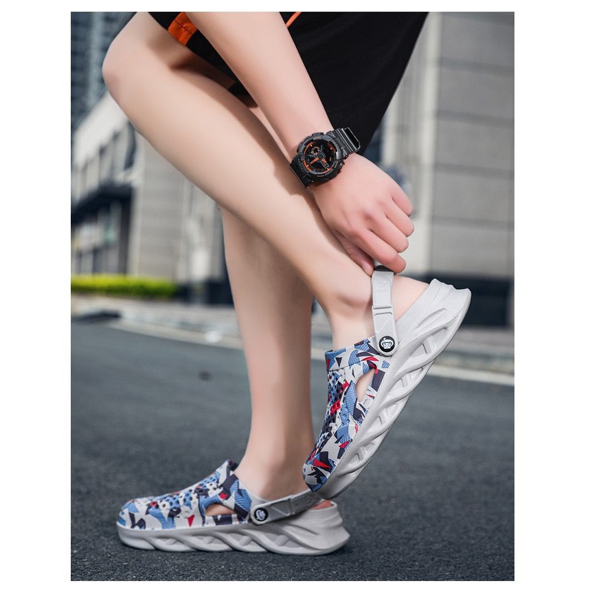 BEV6 - Band Eva Unisex Camo Rằn Ri - Nhẹ Mềm - Đúc Nguyên Đôi - Sấu Vui Vẻ Oficial