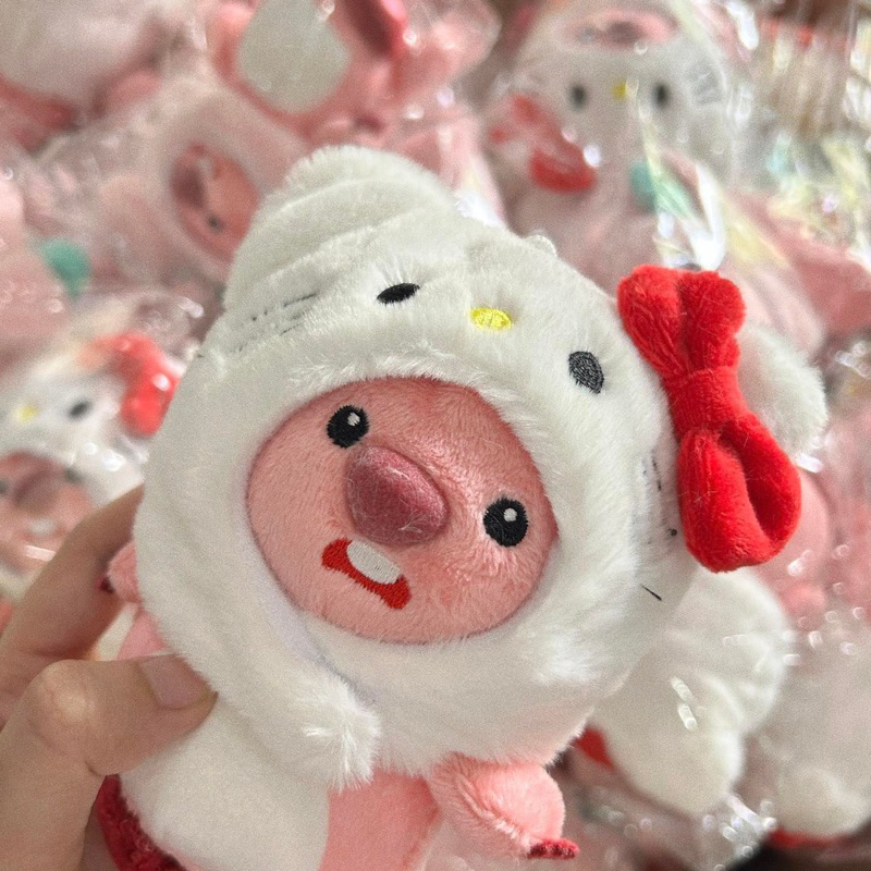 MÓC KHOÁ GẤU BÔNG HẢI LY LOOPY SIÊU CUTE  - tiệm nhà chun