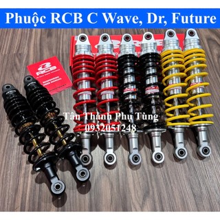 Phuộc rcb c wave, dream, future chính hãng 330mm, bh 6 tháng