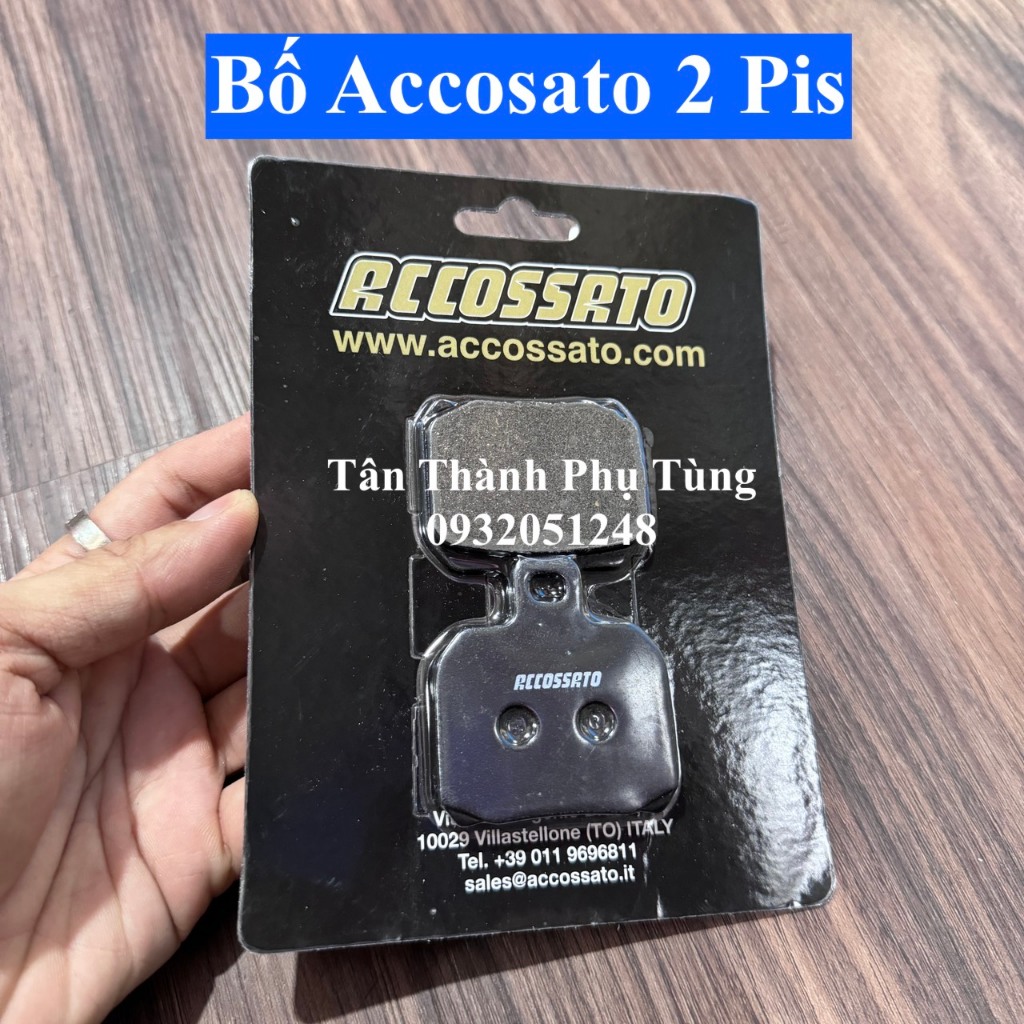 Bố thắng Frando, Ascossato chính hãng: Heo 2Pis /2Pit đối xứng, 4Pis/ 4Pit