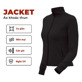 Áo khoác thun thể thao Gladimax G-Running  AKT2R0011 phù hợp đi chạy bộ, tập gym, yoga, đi chơi