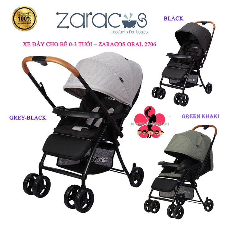 Xe đẩy cho bé 0-3 tuổi – ZARACOS ORAL 2706