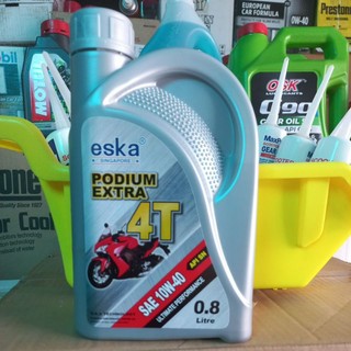 Dầu nhớt ESKA PODIUM EXTRA 4T. (0.8L)