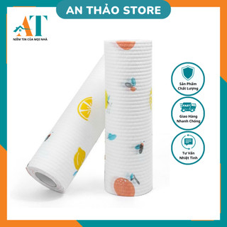 Cuộn 220 tờ khăn giấy lau bếp đa năng