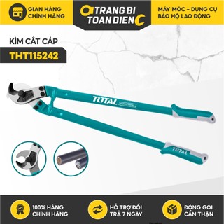 Kìm cắt cáp điện total tht115242 kích thước 24"/600mm lưỡi 65mn trọng lượng 2kg kềm cắt chính hãng