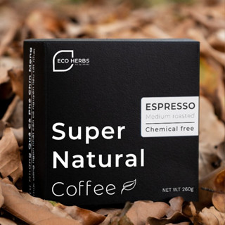 Cà phê pha máy espresso 100% Robusta - Super Natural cà phê sạch, nguyên chất Eco Herbs