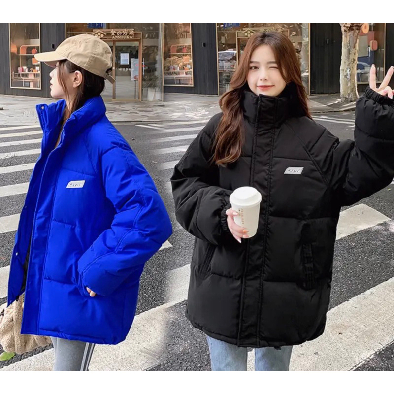 Áo Khoác Phao Logo CN