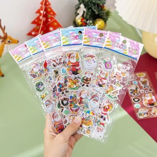 Sticker 2d noel