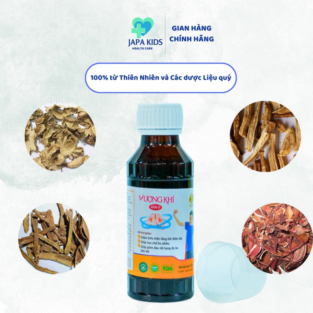 Cao Lỏng Vượng Khí Siro Ho Cho Bé Bổ Phế Giảm Ho Ngăn Ngừa Các Bệnh Hô Hấp Giúp Bé Khoẻ Mạnh