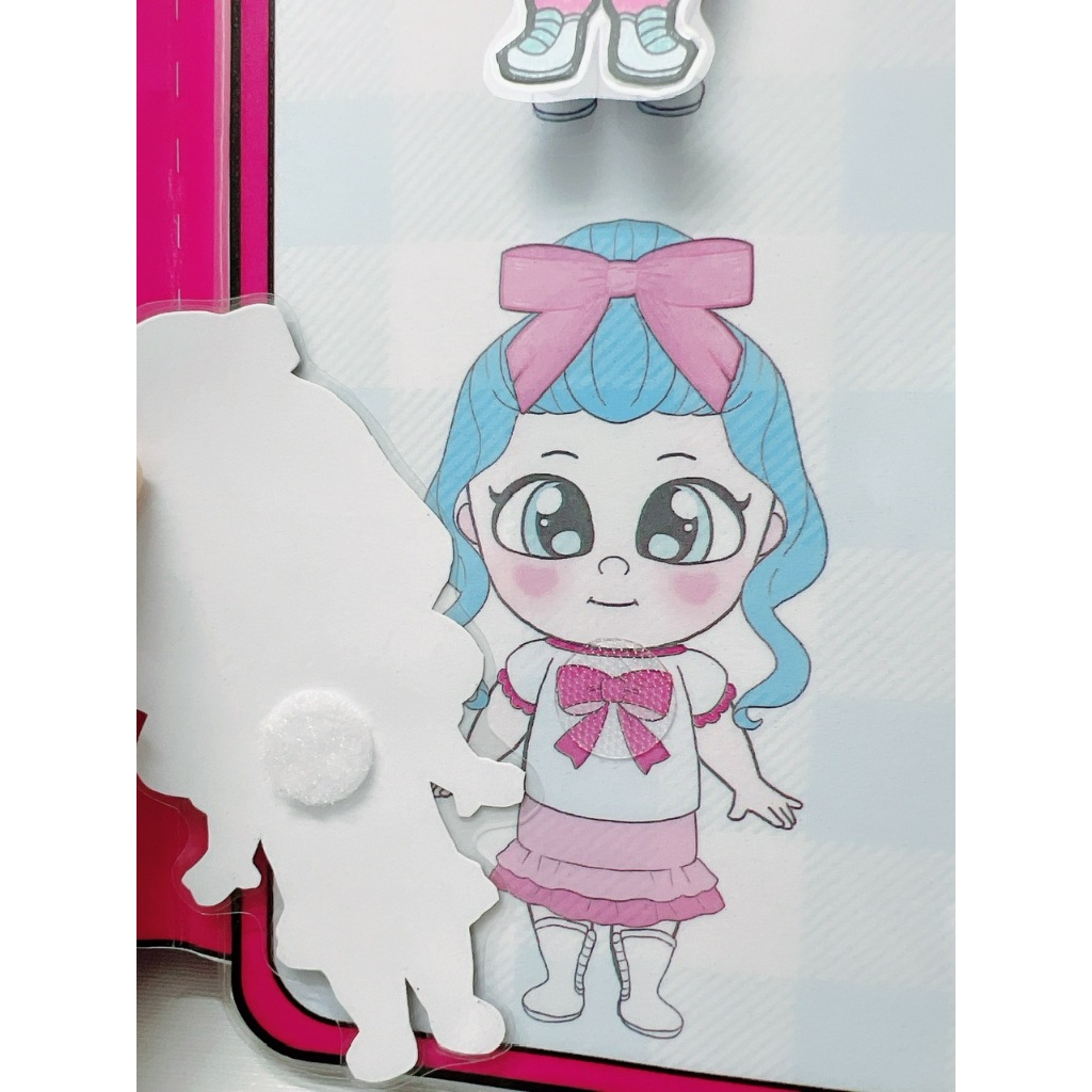 Học Liệu bóc dán ngôi nhà búp bê thay đồ cho búp bê công chúa thời trang Montessori-Happyfunny