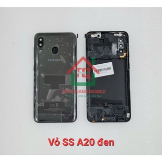 Bộ vỏ samsung A20 (nắp lưng, viền sườn, xương)