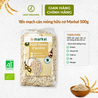 Yến mạch hữu cơ cán mỏng Markal/C'Lavie