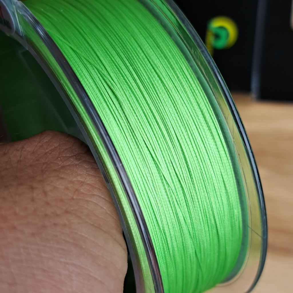 Dây câu lure PE BRT BRAID X8 100 mét chuyên lure cá Lóc, Chẻm size chuẩn