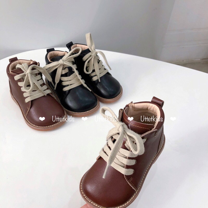 GIÀY BỐT PHONG CÁCH HÀN QUỐC CHO BÉ GÁI VÀ BÉ TRAI RẤT ĐẸP AD88