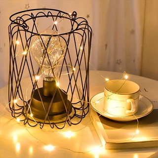 10m đèn led trang trí fairylight dây đèn dẻo dễ uốn 5m 10m dùng pin cắm usb - dây đèn đom đóm noel