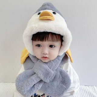 Mũ và khăn quàng cổ cho bé MS79