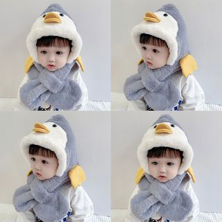 Mũ và khăn quàng cổ cho bé MS79