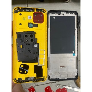 Vỏ Poco C40 Zin Full Bộ Khay Sim Kính Camera