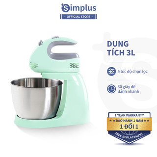 Máy nhồi, trộn bột đa năng Simplus dung tích lớn, dùng trong gia đình tiện dụng