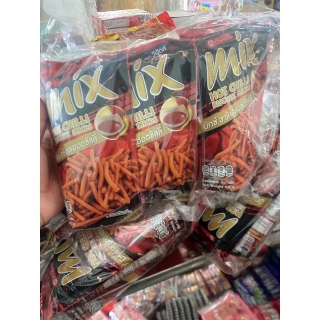 Bim bim que Mix Vfoods Thái Lan 60g các vị