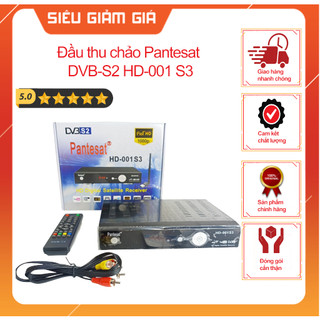 Đầu thu chảo pantesat dvb-s2 hd-001 s3