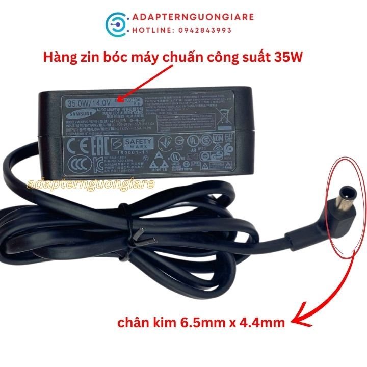 Adapter nguồn màn hình Samsung 14V 2.14a / 2.5a chính hãng
