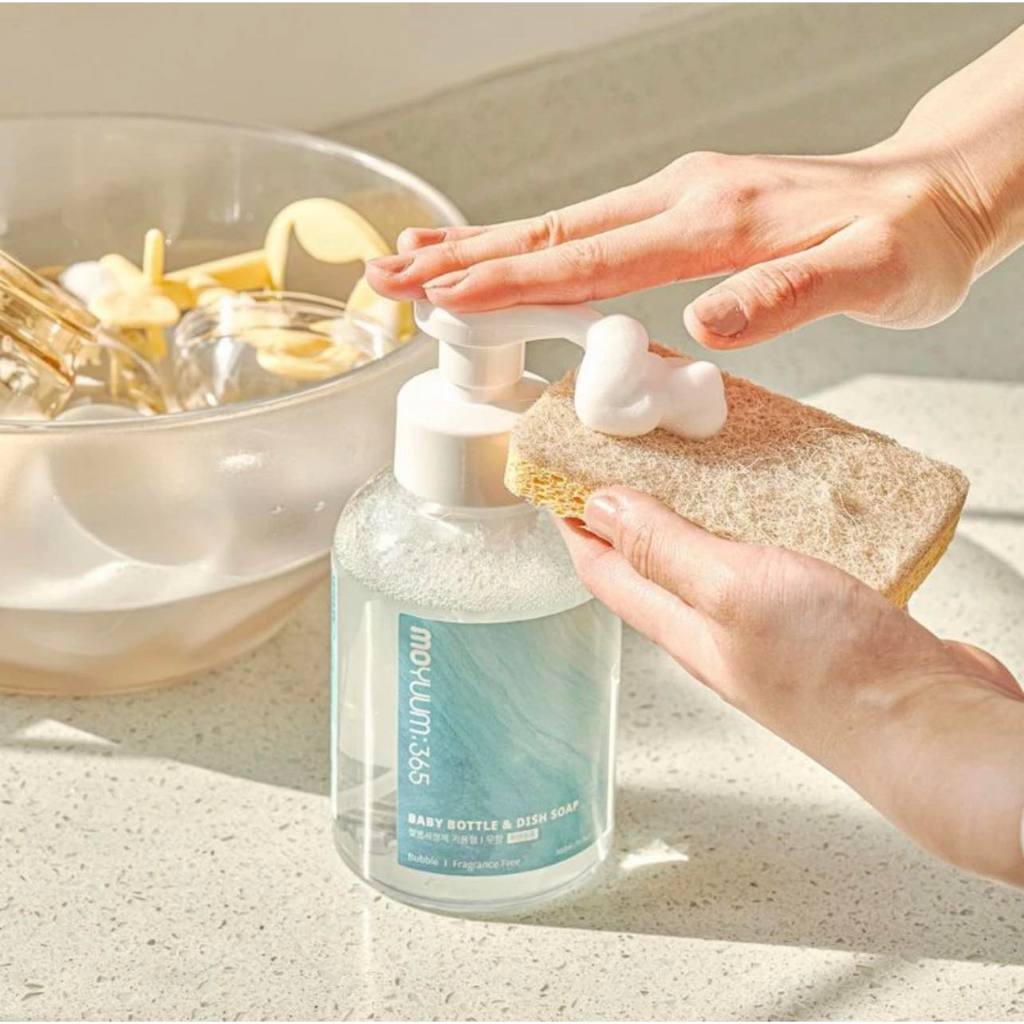 Nước rửa bình Moyuum dạng bọt 500ml và dạng gel 600ml