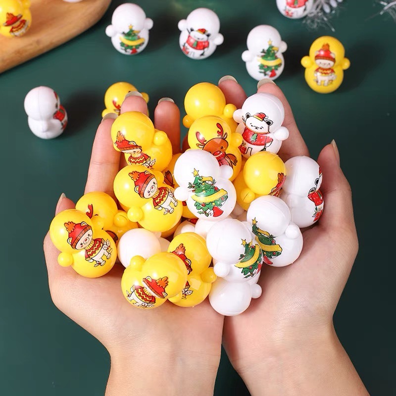 Đồ chơi lật đật noel giáng sinh quà tặng cho be trai gai
